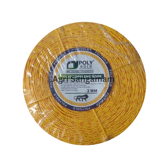 2mm Poly Gold PP Rope 1kg