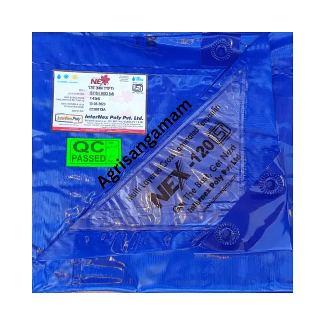 Nex 120gsm cross laminated Tarpaulin